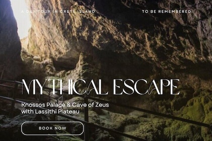 Mythical Escape: Zeus Cave & Knossos Palace with Lassithi Plateau from Hera...