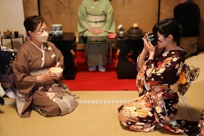 今宮神社近くの着物で京都茶会