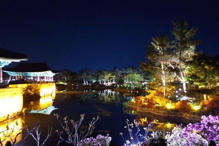 Anapji pond in Kyungju