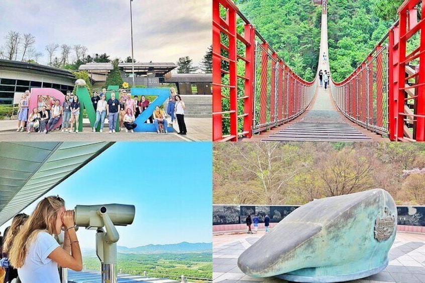 DMZ Tour, Expert Tour Guide from Seoul /Option: Suspension Bridge