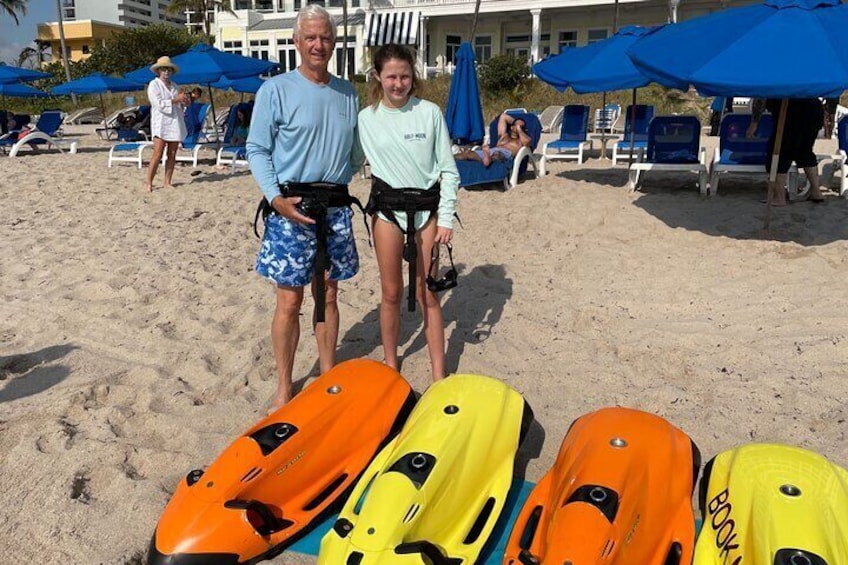 90-Minute Snorkel & Seabob Underwater Guided Reef Tour in Fort Lauderdale