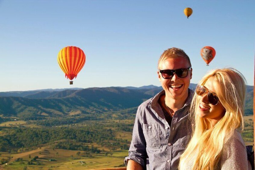 Hot Air Ballooning including Champagne Breakfast from the Gold Coast