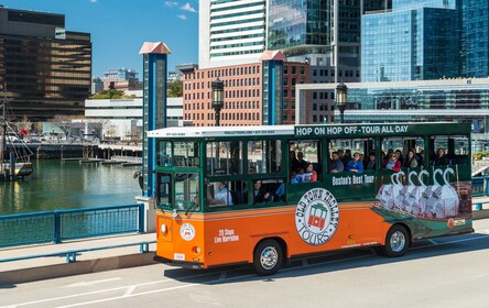 Bostonin vanhankaupungin vaunun Hop-on Hop-Off -kaupunkikierros