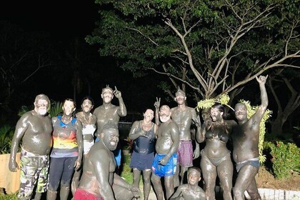 Fiji Local Village, Market, Temple & Garden of Sleeping Giant with Mud Pool...