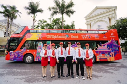 City Sightseeing Hanoi Hop-On Hop-Off-bustur