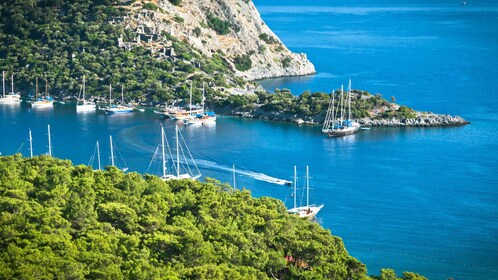 Fethiye: Øyseilas med lunsj og henting på hotellet