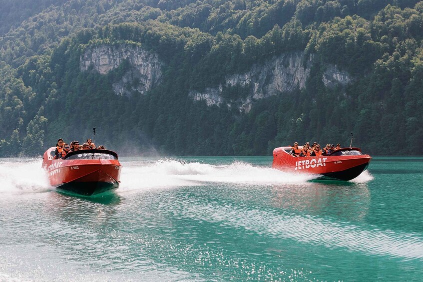 Picture 8 for Activity Interlaken: Scenic Jetboat Ride on Lake Brienz
