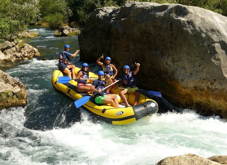 Cetina River: Rafting and Cliff Jumping Tour