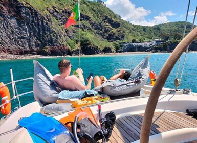 Ponta Delgada: Crucero privado en velero con bebidas y aperitivos