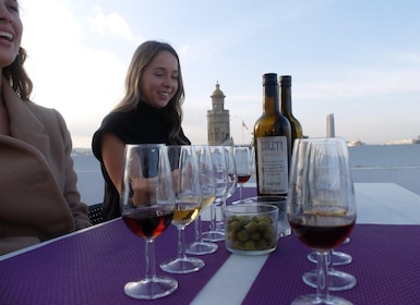 Provsmakning av sherryvin