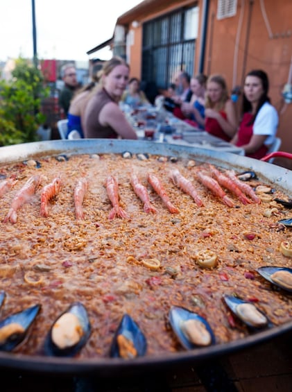 Picture 22 for Activity Authentic Premium Paella & Sangria Class in a Design Rooftop