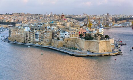 Depuis Sliema : croisière autour des ports et criques de Malte
