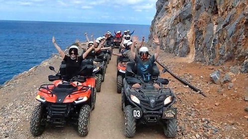 Malia: Off-Road Quad Safari Tour mit Mittagessen und Transfers