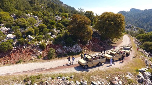 Marmaris: Jeep Safari, Turgut Wasserfall, Jesus Strand mit Mittagessen