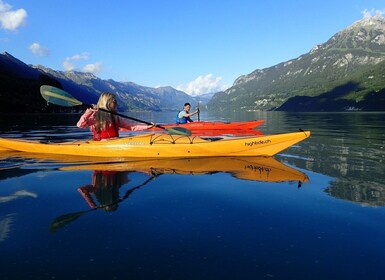Interlaken: Kajaktur på den turkosa Brienzsjön