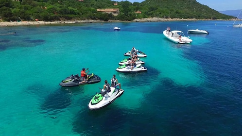 Von Propriano aus: Golf von Valinco Jetski Tour - 1h