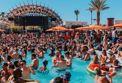 Las Vegas Strip: Pesta Kolam Renang 3 Perhentian Merangkak dengan Bus Pesta