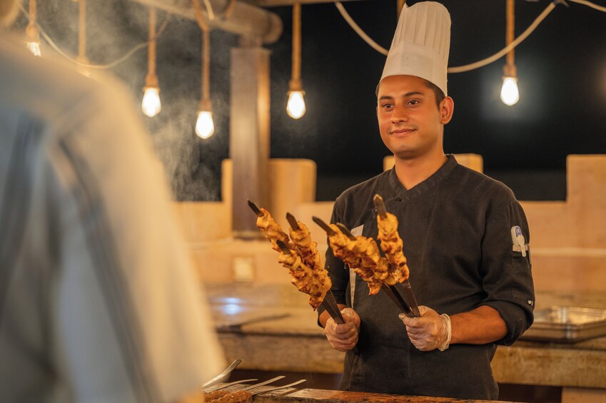 Dubai Desert Safari with 5-Star BBQ Buffet & Shows at Royal Fortress