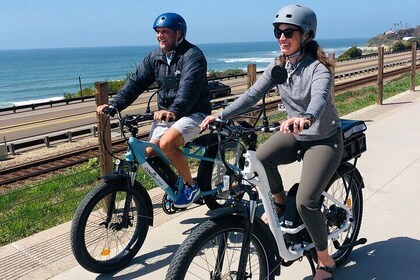 Lokal guidet elektrisk sykkeltur fra Solana Beach til Encinitas