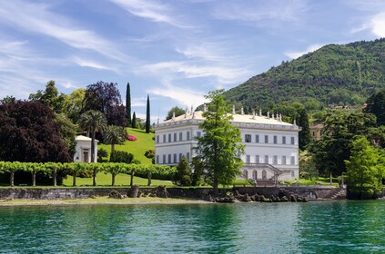 One-Day Experience: Como, Lugano & Bellagio with Private Boat Cruise