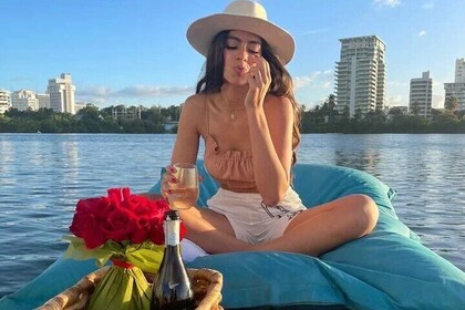San Juan — Private Floating Picnic Experience in Condado Lagoon