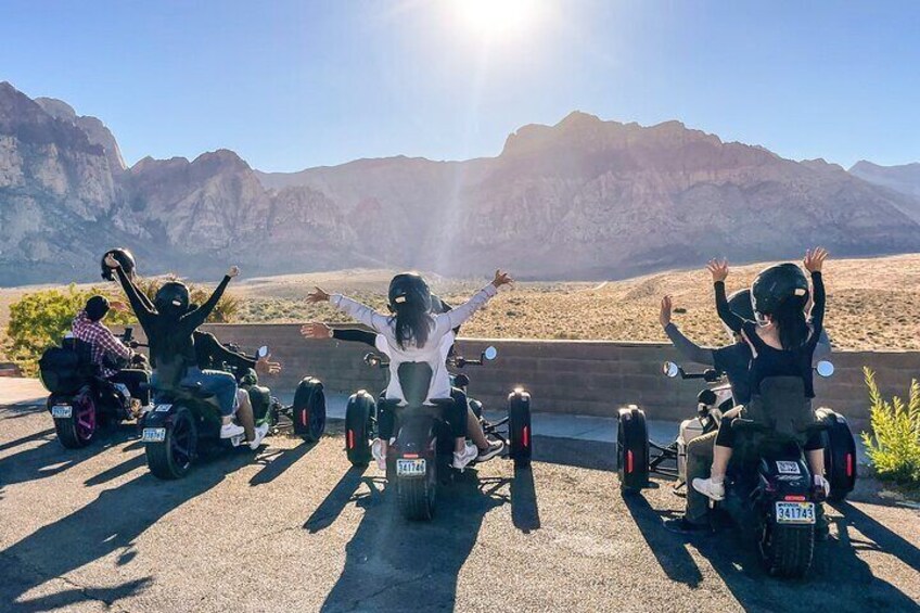 Self-Guided Red Rock Canyon CanAm Trike Tour