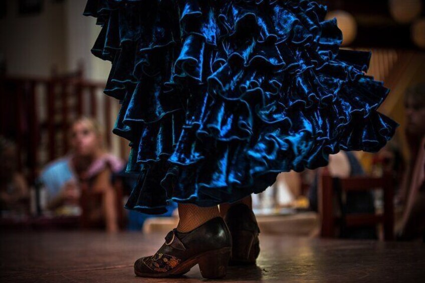 La falda flamenca y sus volantes