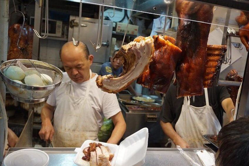 Our hole-in-the-wall roast meat restaurant 
